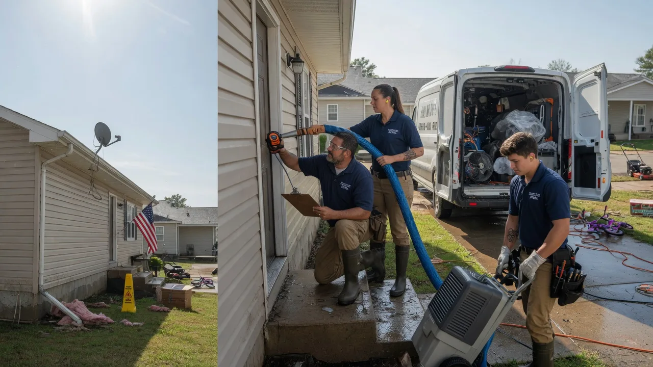Ceiling Water Damage Restoration in Harrison, ID near me